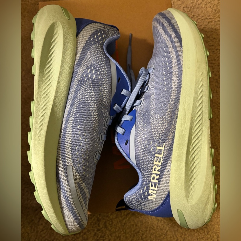 Merrell Women’s Cornflower Blue Morphlite Tennis Shoes - Picture 7 of 10